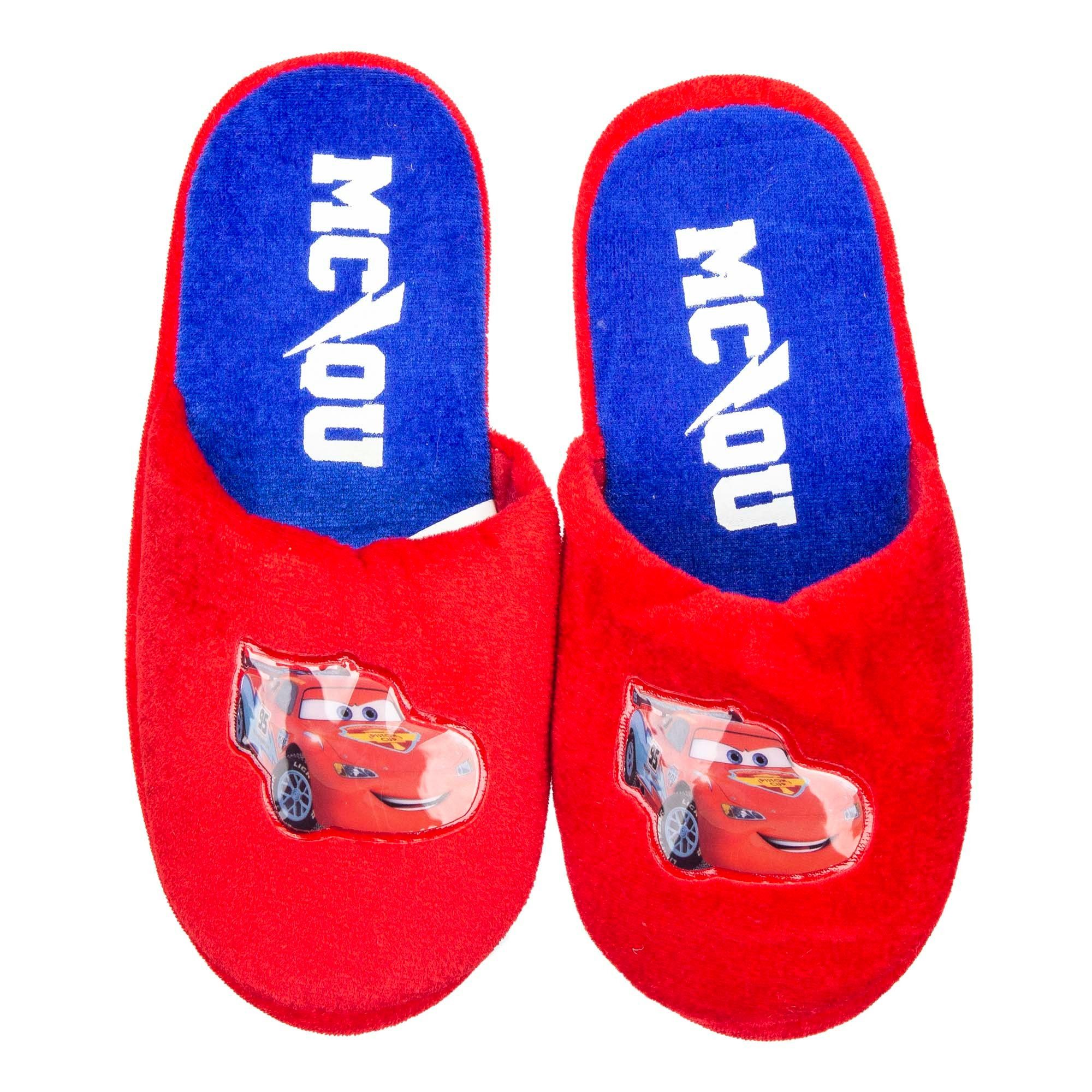 Disney Cars Cars Lightning McQueen Kinder Домашняя обувь Plüsch Домашняя обувь Gr. 28 bis 35
