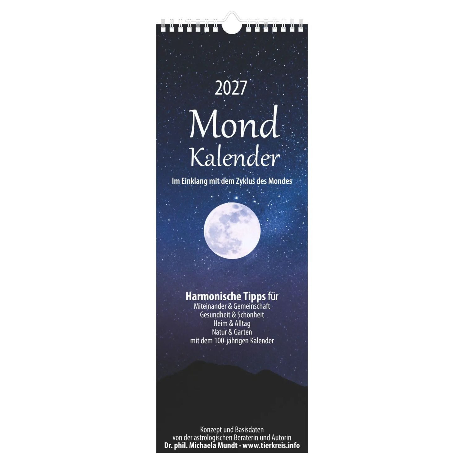 NEUMANN Wandkalender Mondkalender 2027