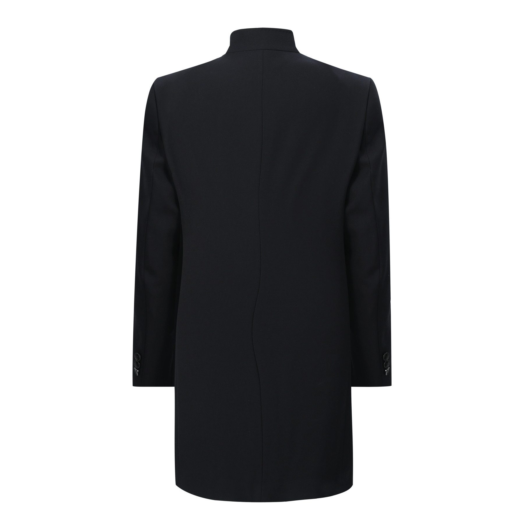 Allthemen Trenchcoat Herren Business Trenchcoat mit Stehkragen Schlanke Passform