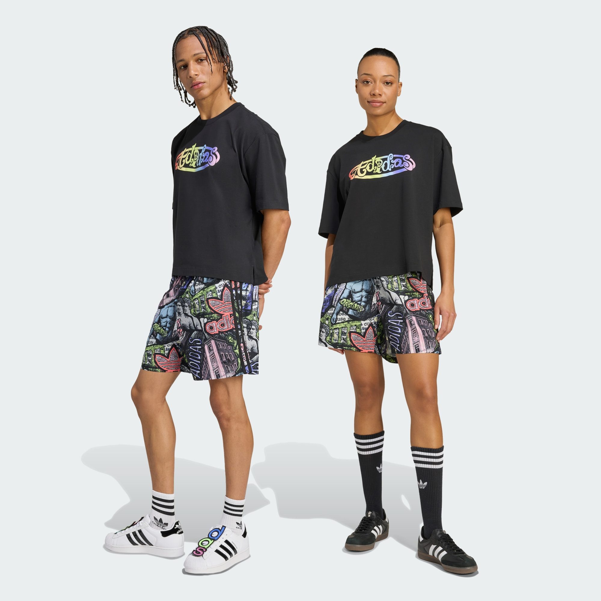 adidas Originals Shorts ADIDAS X JEREMY SCOTT AOP SHORTS. (1-tlg) günstig online kaufen