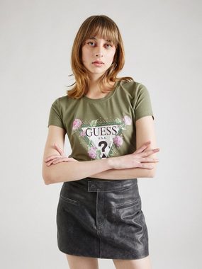 Guess T-Shirt (1-tlg) Ziersteine