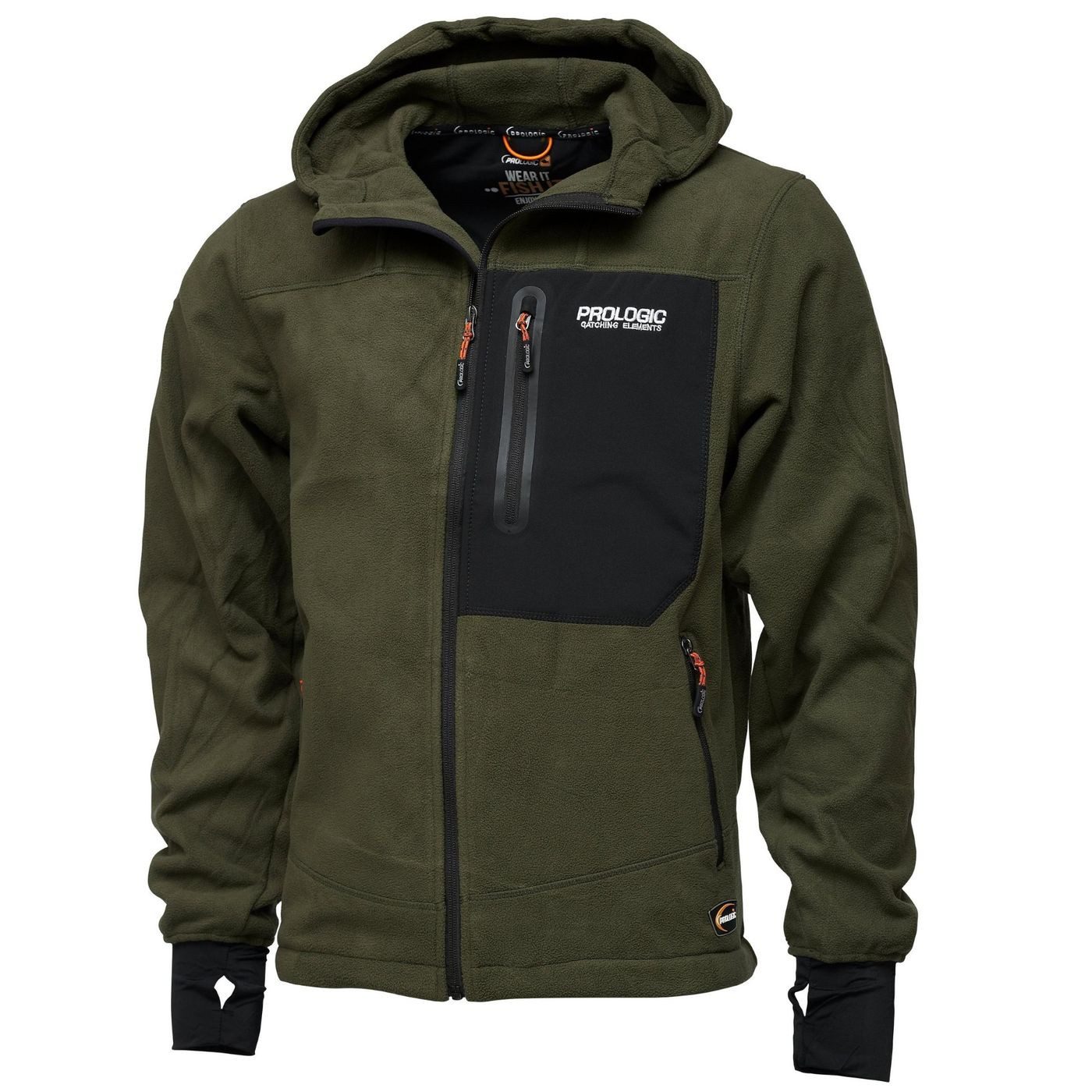 Prologic Fleecejacke Prologic Commander Fleece Jacket Green - Angeljacke günstig online kaufen
