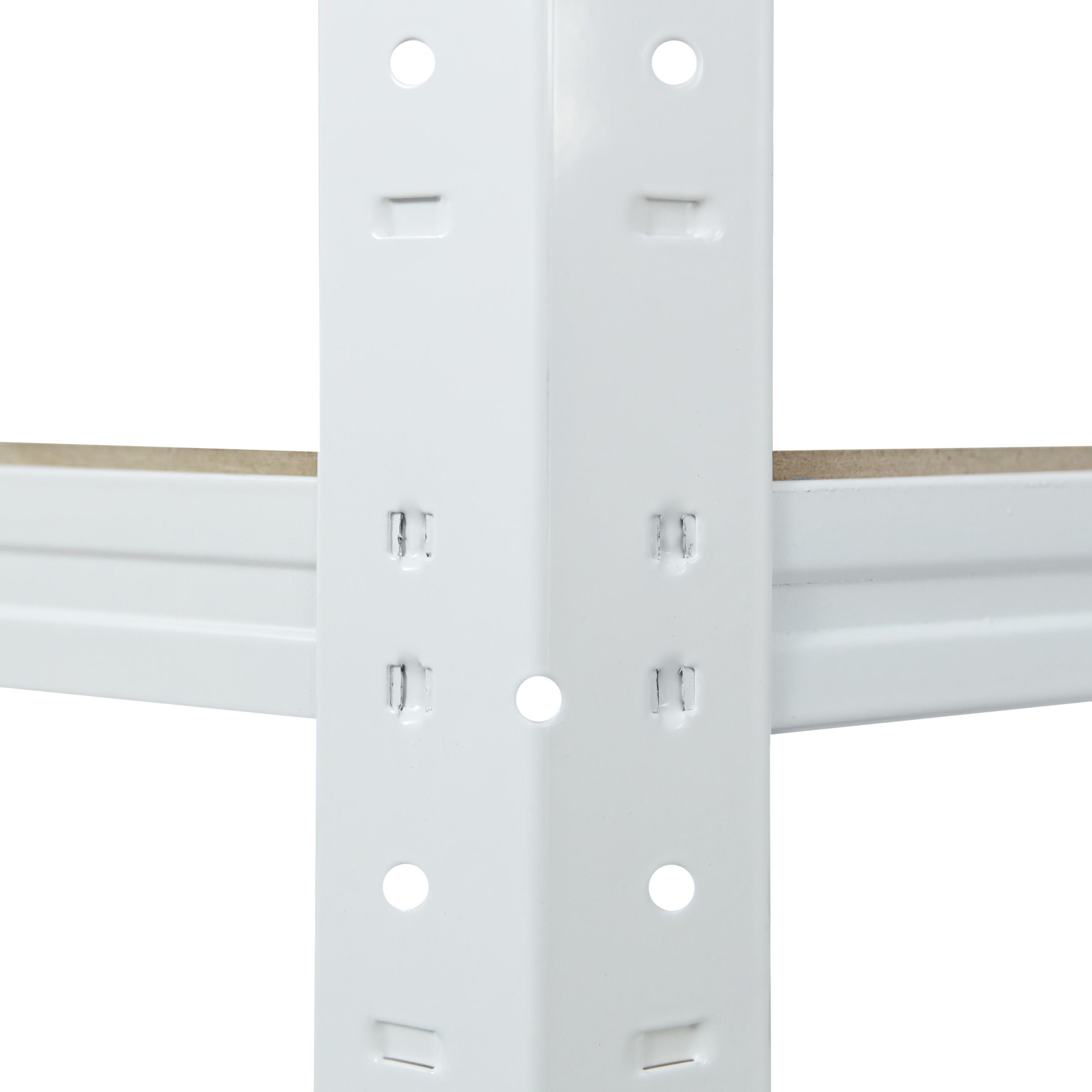 shelfplaza Eckregal HOME, 230x60x30cm weiß, Metall Eckregal stehend mit 7 Böden