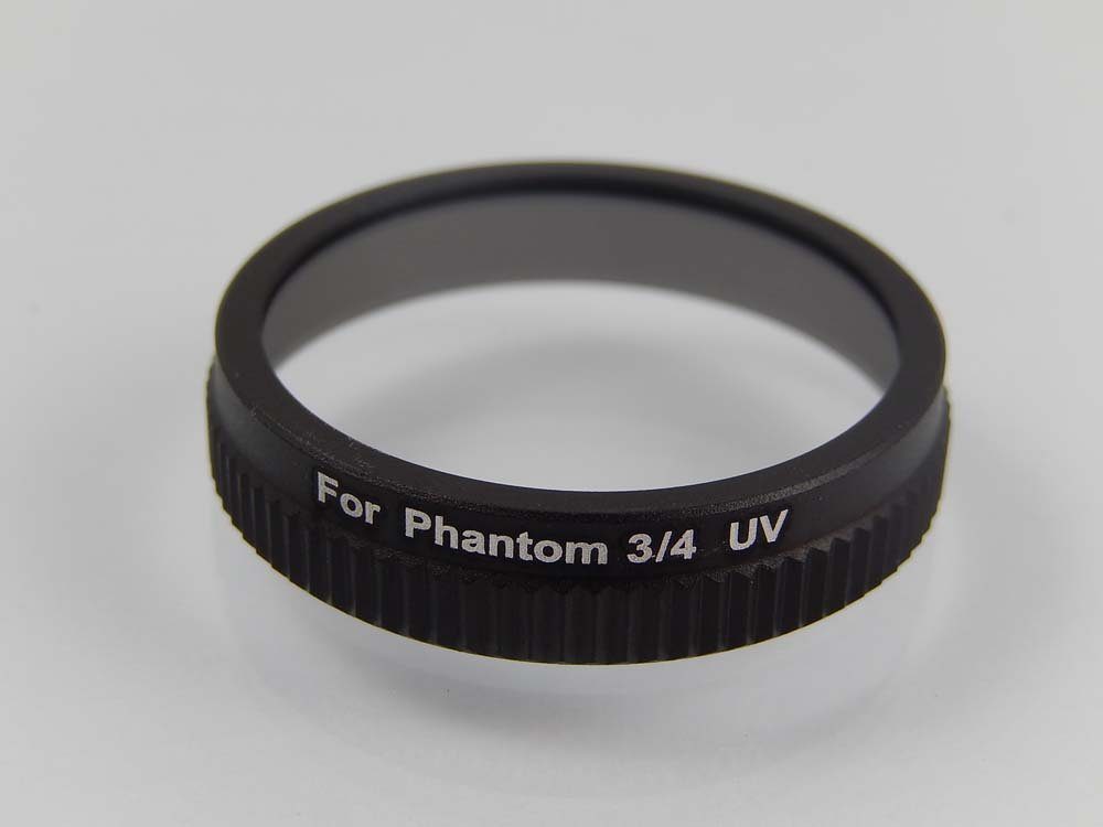 vhbw passend für DJI Phantom 3, 4 Modellbau Drohne Foto-UV-Filter