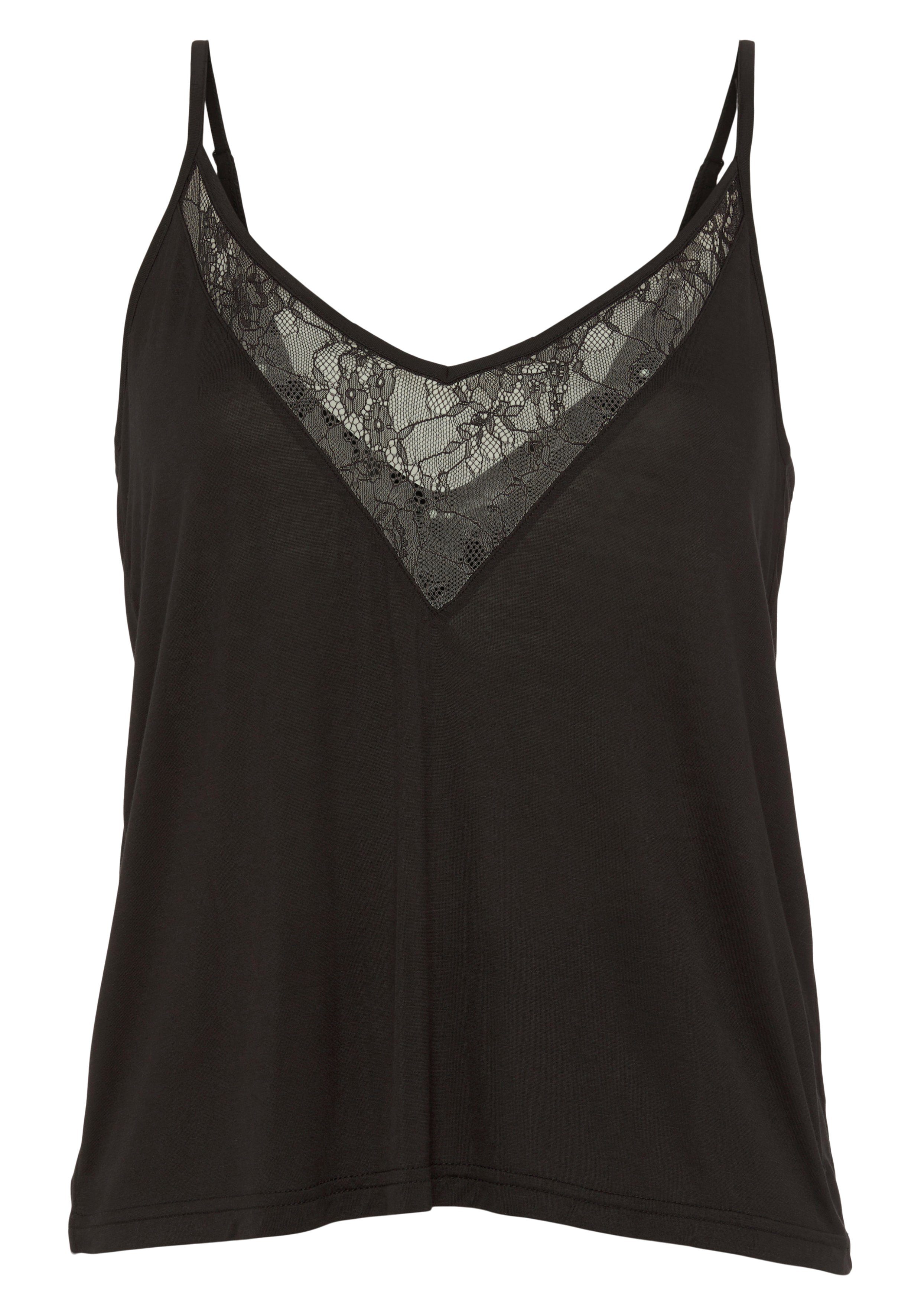 Vivance Dreams by Lascana Shorty mit schönen Spitzendetails