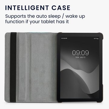 kwmobile Tablet-Hülle Hülle für Huawei MatePad T10 / T10s, 360° Tablet Schutzhülle Cover Case - Anker Landkarte Design