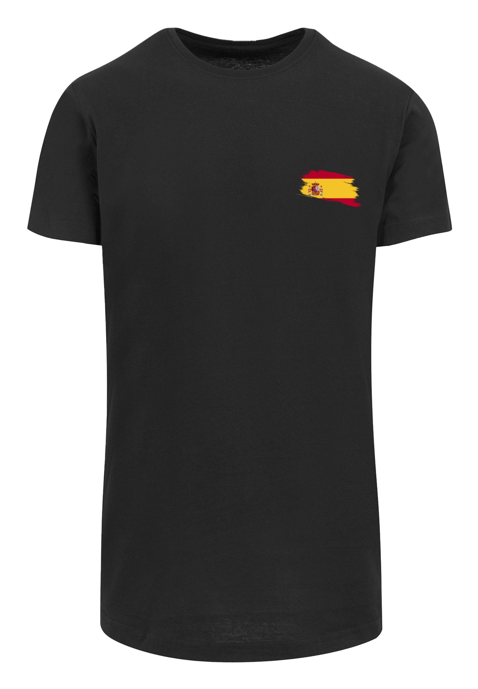 F4NT4STIC Print Spain T-Shirt schwarz Flagge Spanien