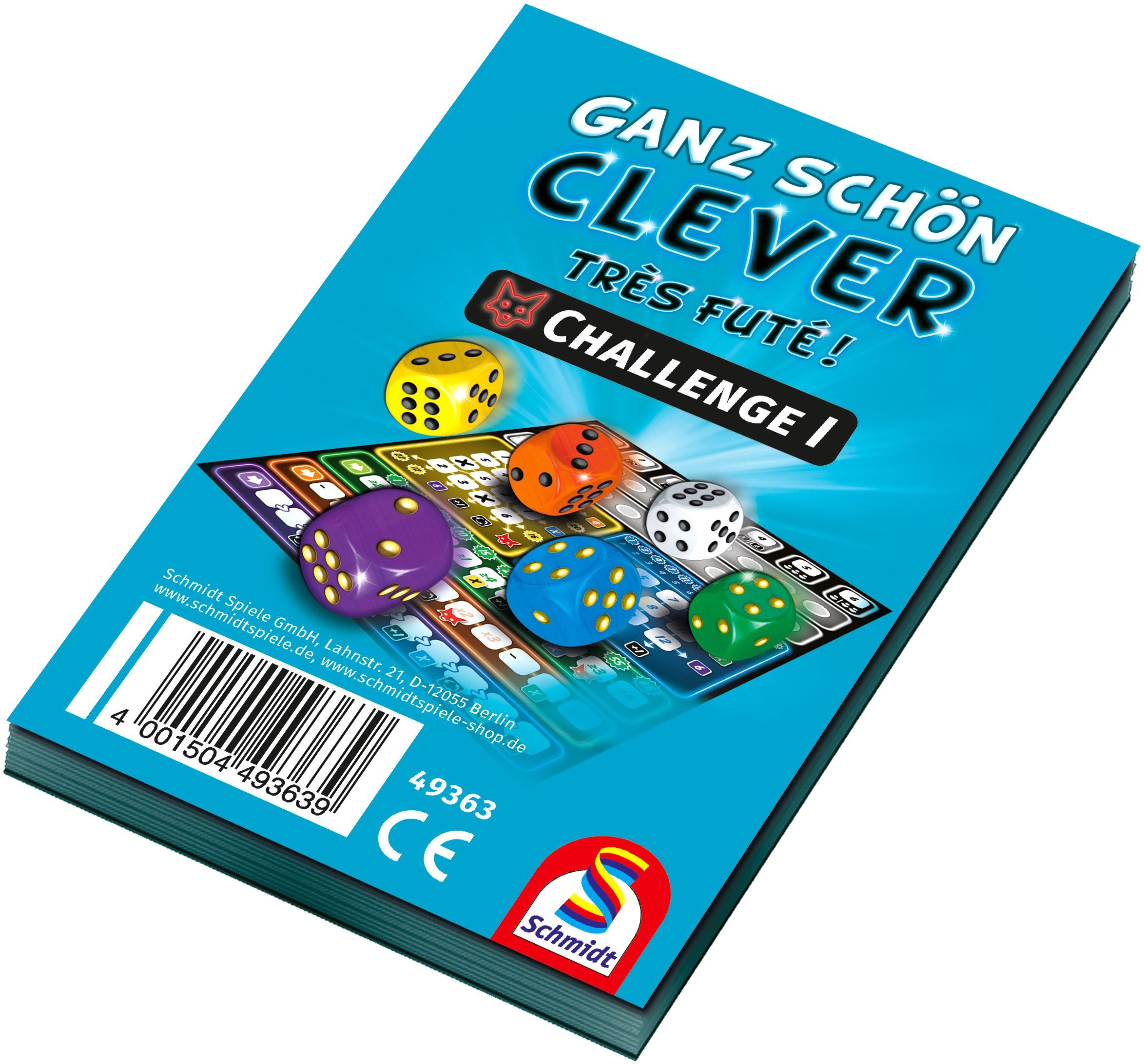 Schmidt Spiele Spiel Ganz schön clever Challenge I Block