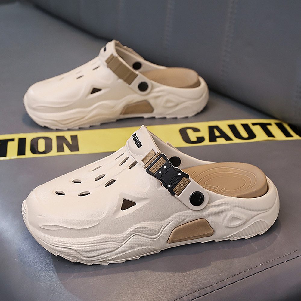 HUSK'SWARE Bequeme Gartenschuhe mit Schnalle Clog (Verstellbarer Fersenriemen mit Schnalle, Vielseitig einsetzbar) Stylisches und sportliches Design Stoßdämpfende Laufsohle