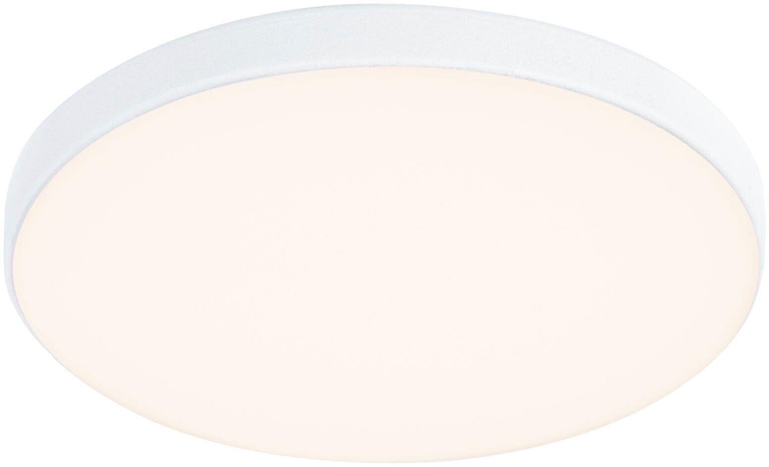 Paulmann LED Einbauleuchte VariFit LED Einbaupanel Veluna Edge IP44 rund 90mm 450lm 3000K Weiß, LED fest integriert, Warmweiß, VariFit LED Einbaupanel Veluna Edge IP44 rund 90mm 450lm 3000K Weiß