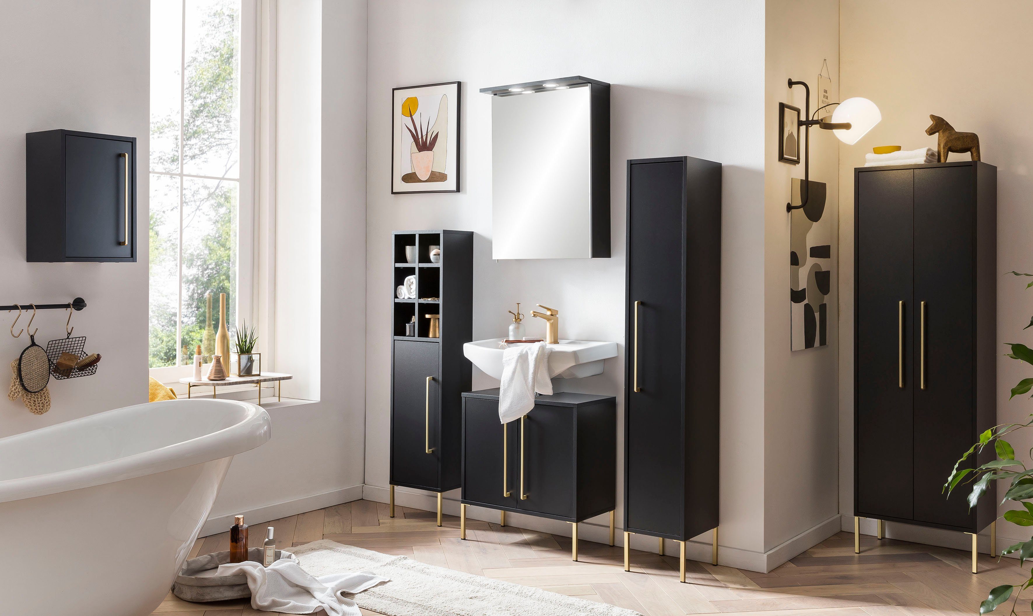 Schildmeyer Midischrank Sarah Badmöbel, Breite 46,2 cm günstig online kaufen