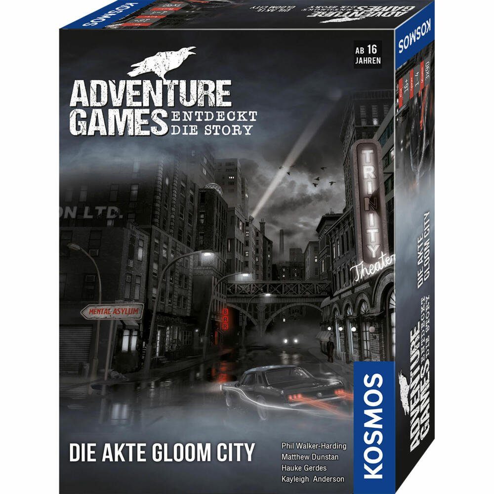 Kosmos Spiel Adventure Games Die Akte Gloom City