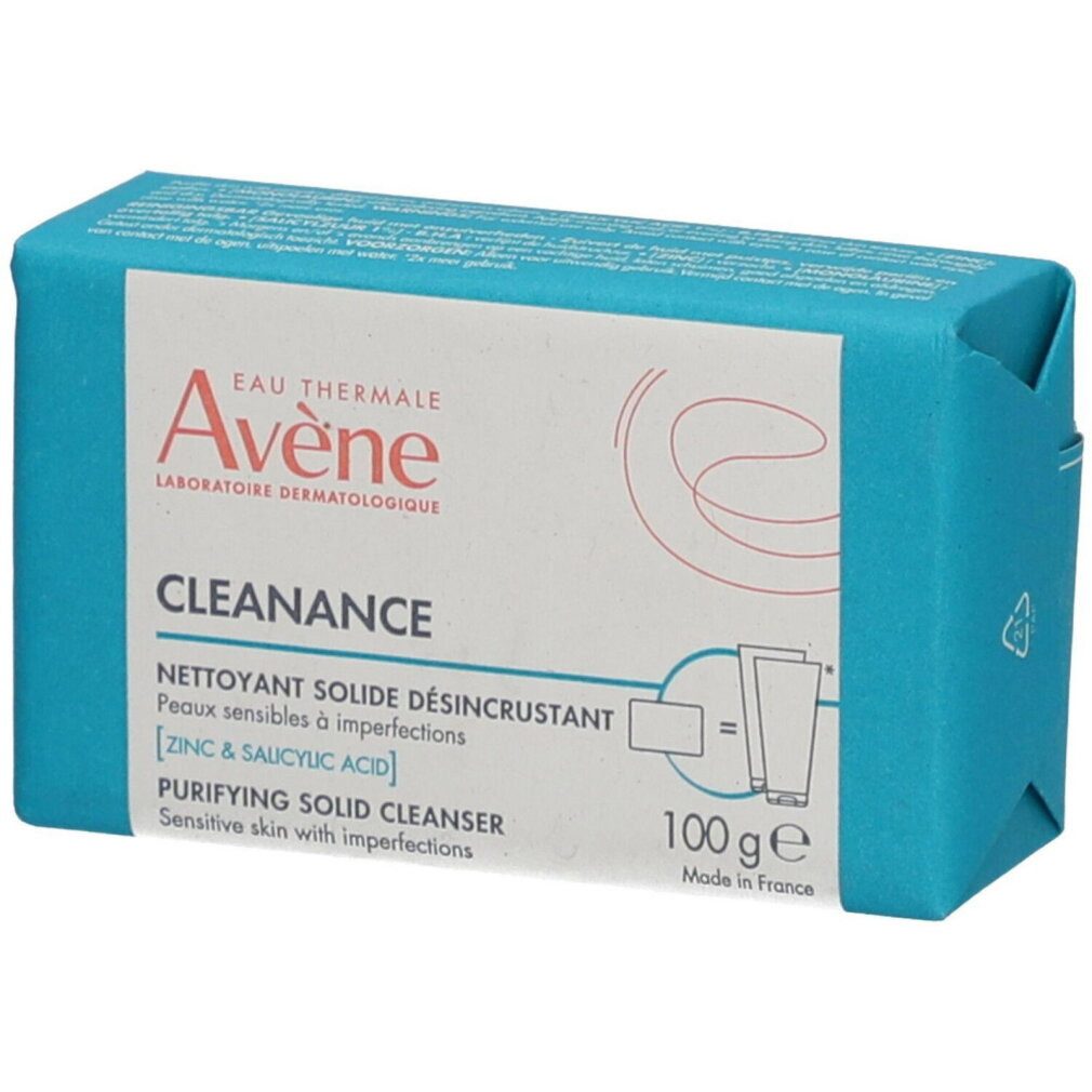 Avene Körperpflegemittel, Cleanance, Klärend, Seifenriegel, für das Gesicht, 100 g