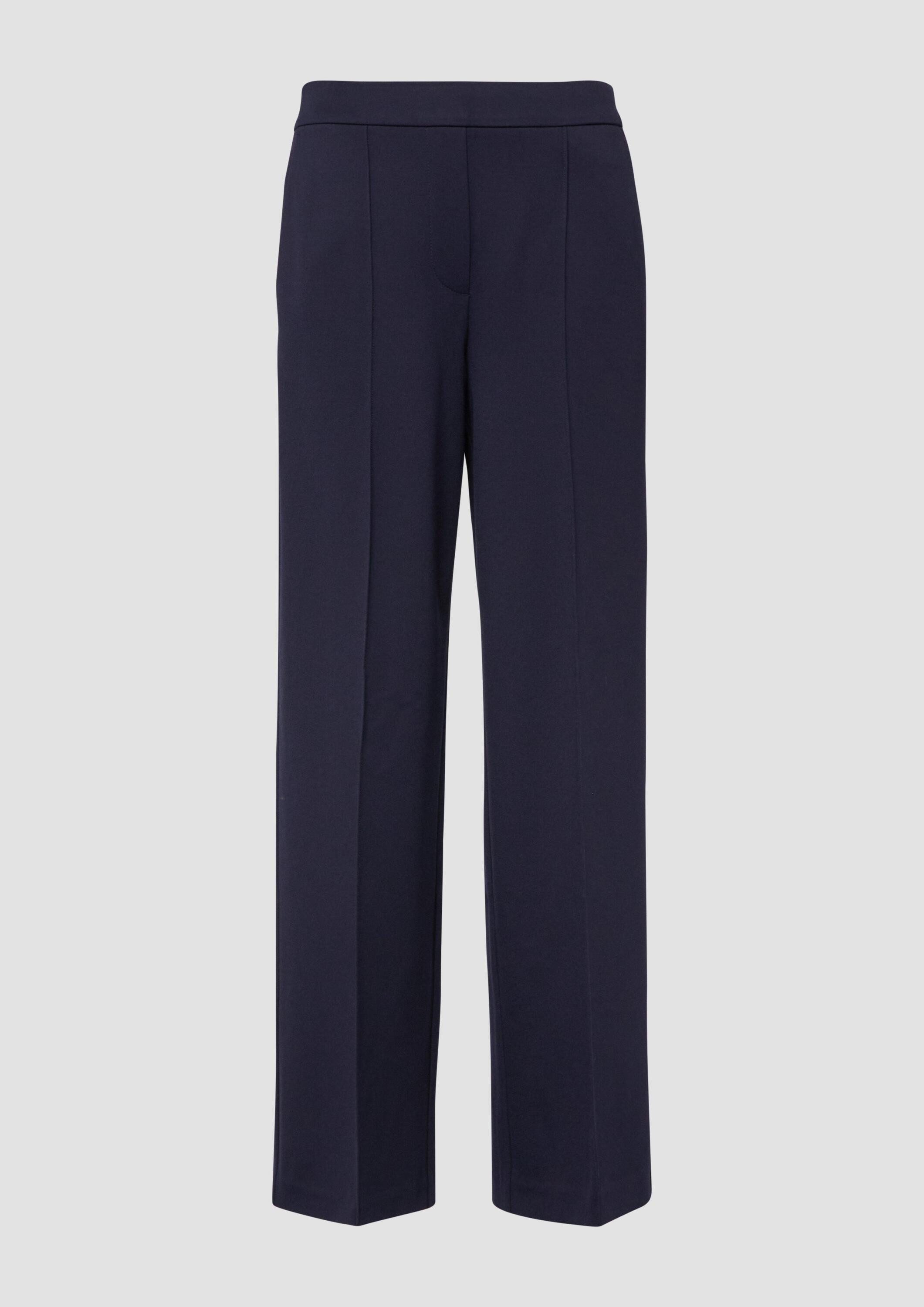 s.Oliver Chinos Hose Hose aus Interlockjersey mit Elastikbund