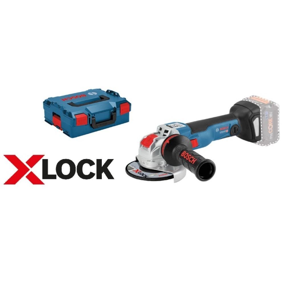 BOSCH Akku-Winkelschleifer X-LOCK Akku-Winkelschleifer GWX in 18V-10 L-BOXX