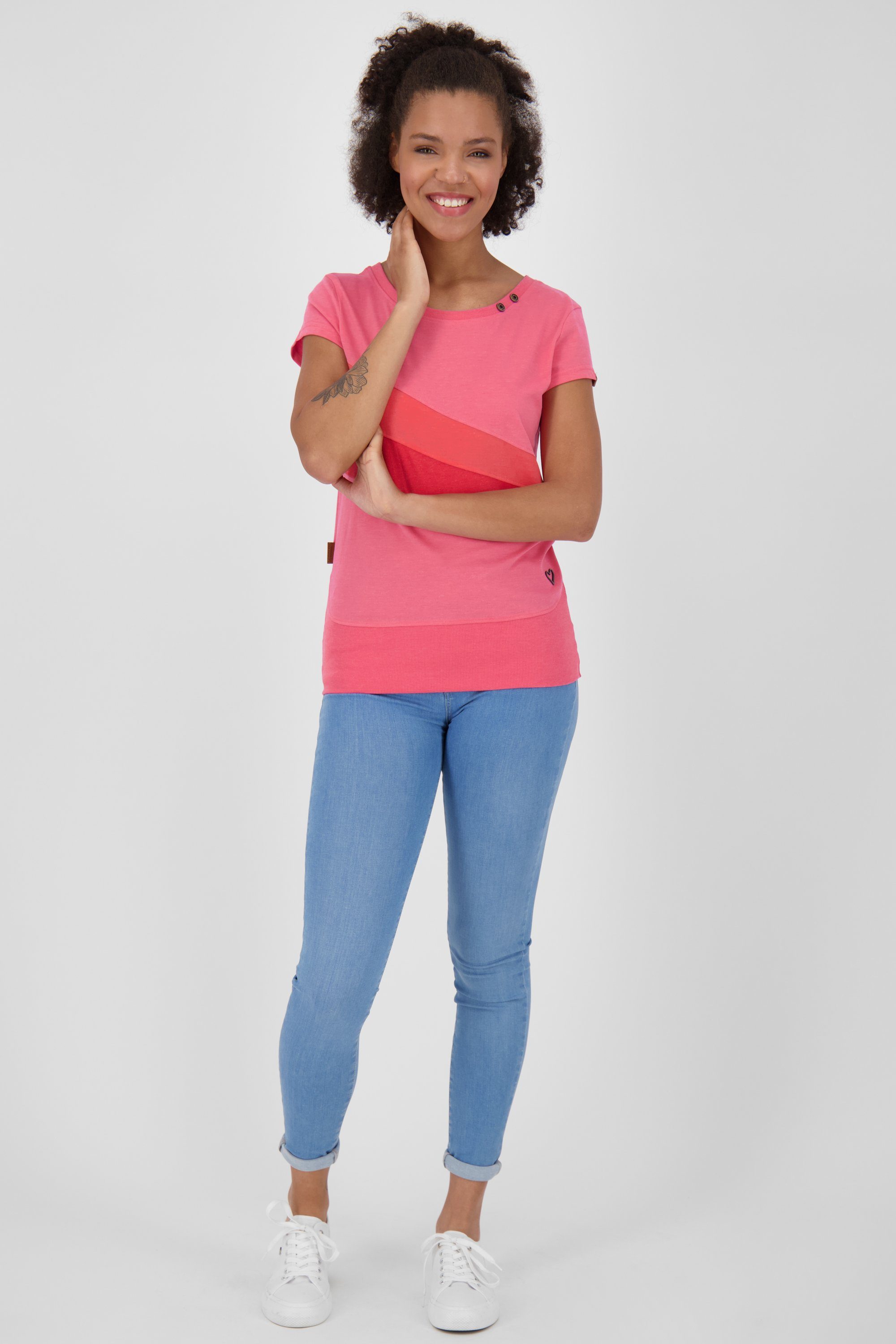 CleaAK Alife T-Shirt & Kickin T-Shirt Shirt flamingo Damen