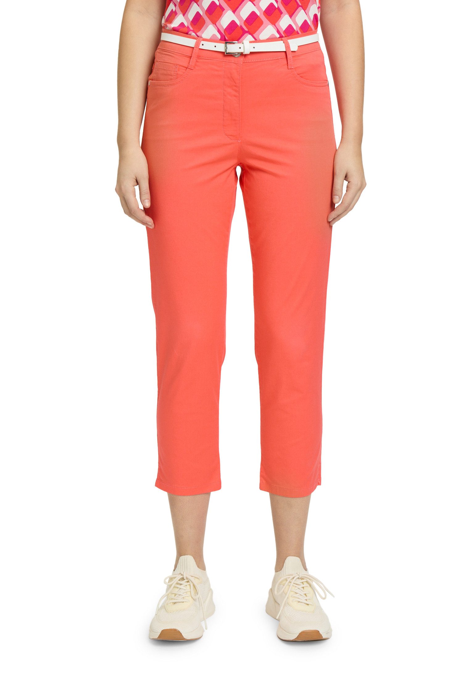Stoffhose Betty Barclay Damen Sommerhose mit Gürtel
