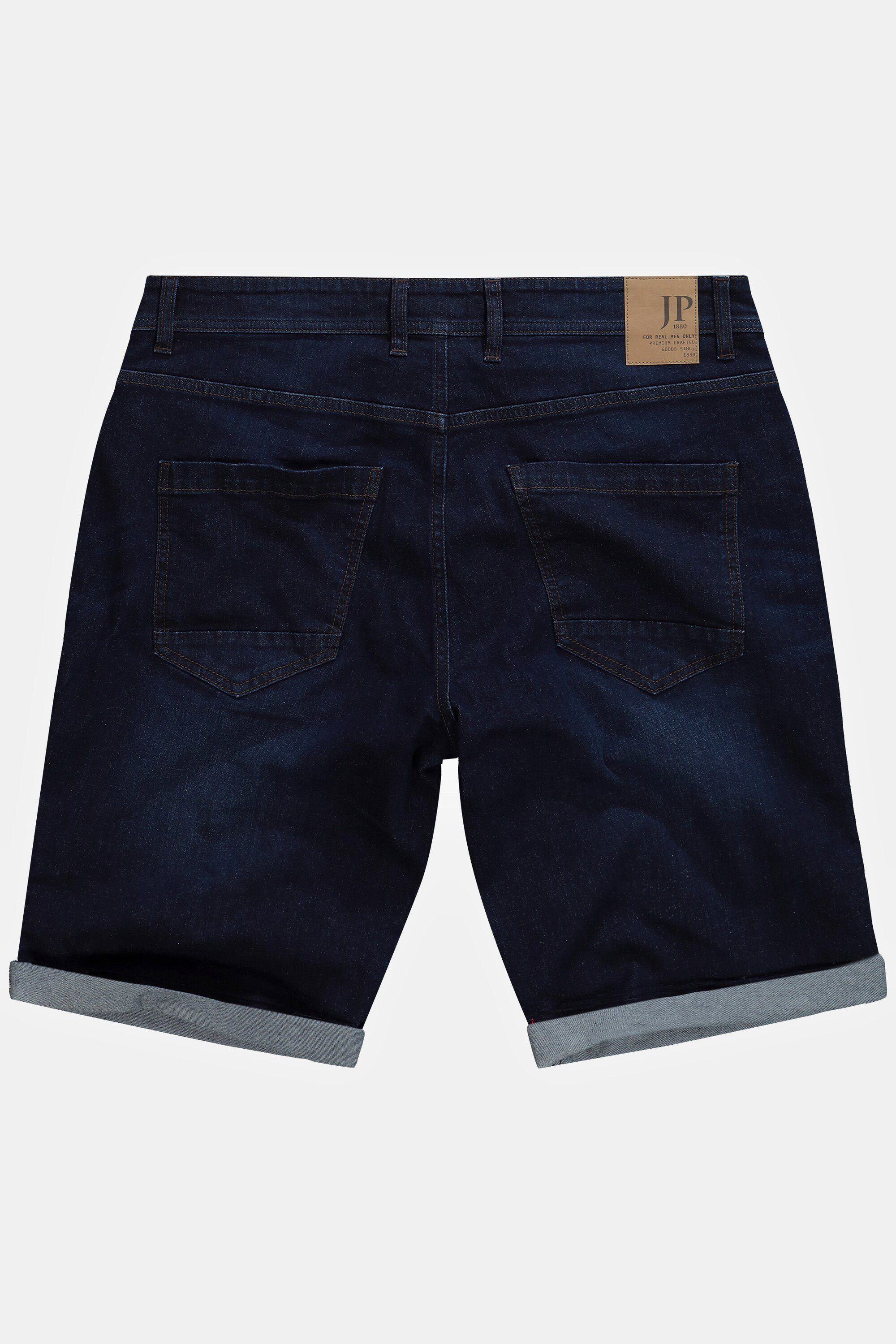 Jeans Jeansbermudas High-Stretch Bauchfit dark blue 5-Pocket JP1880 denim Bermuda