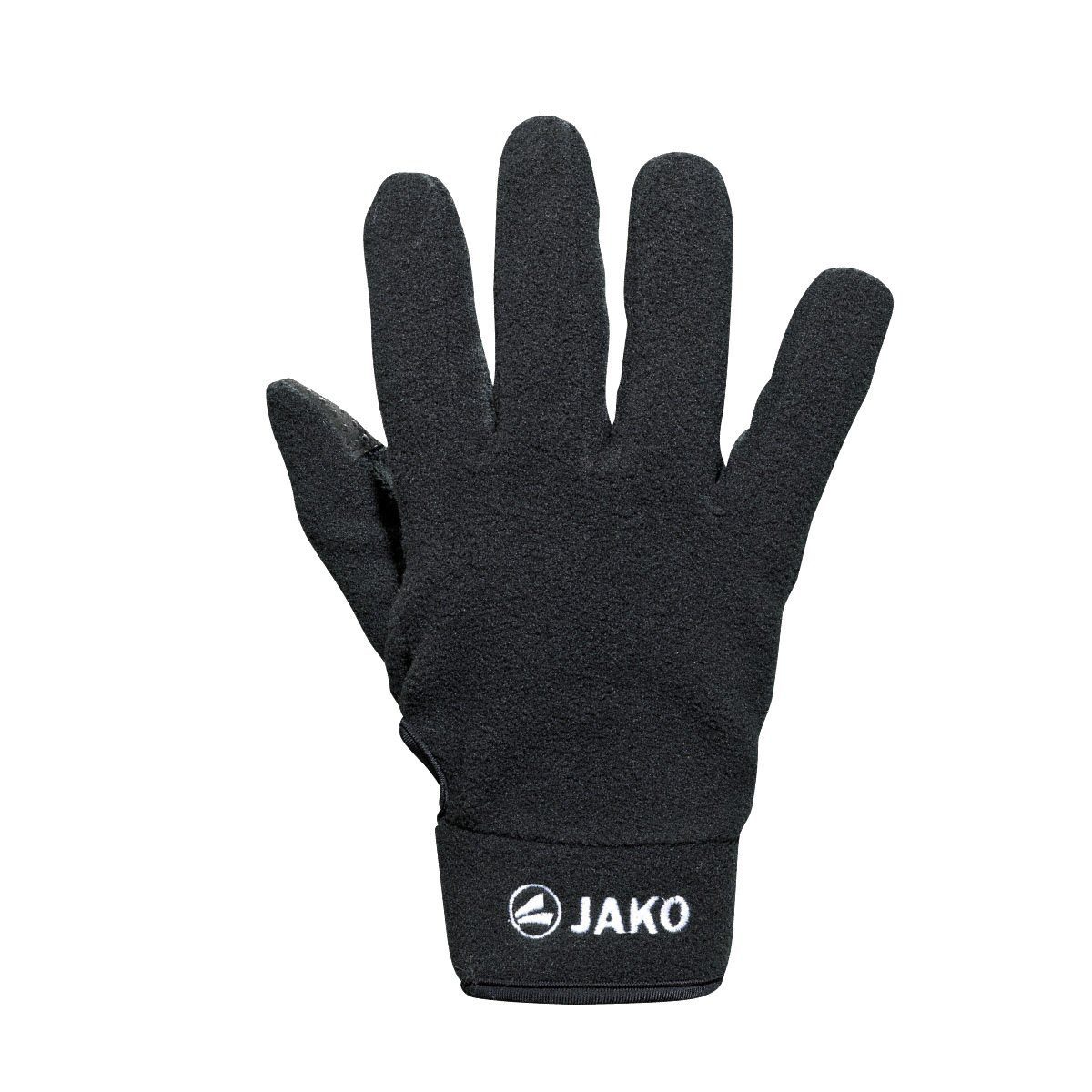 Jako Feldspielerhandschuhe Fleece (100% Polyester, schnelltrocknend) schwar günstig online kaufen