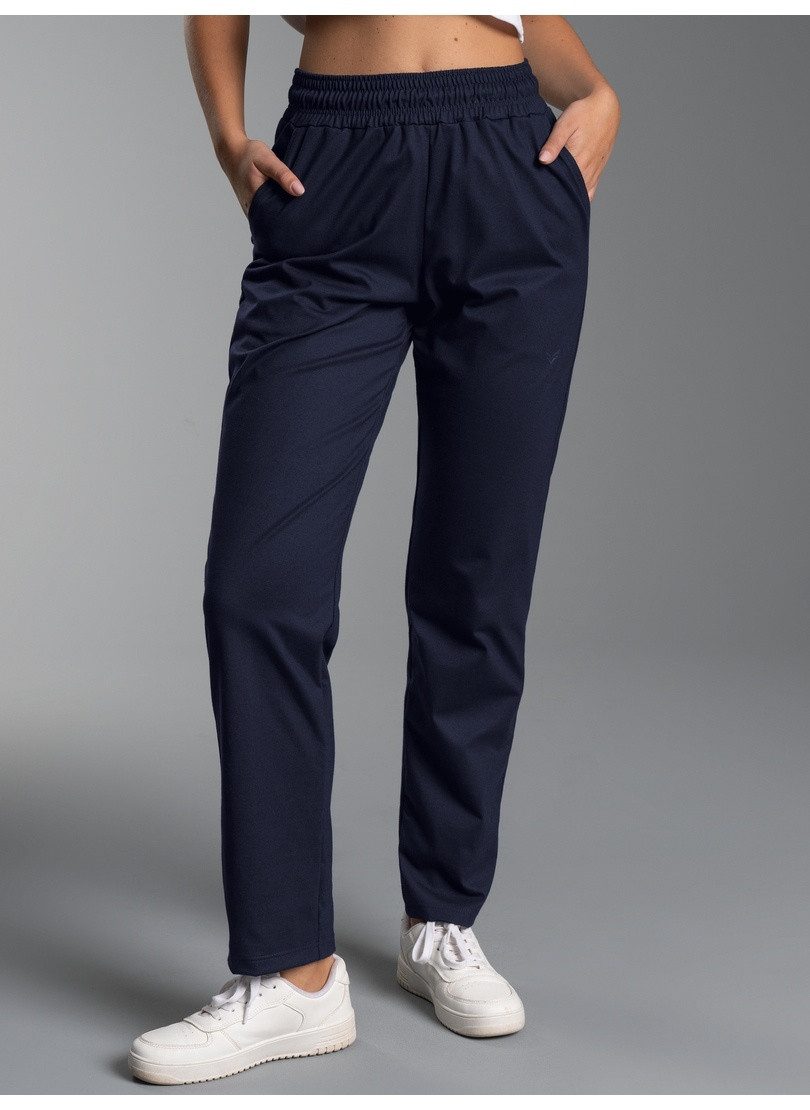 Trigema Jerseyhose TRIGEMA Hose DELUXE Baumwolle (1-tlg)
