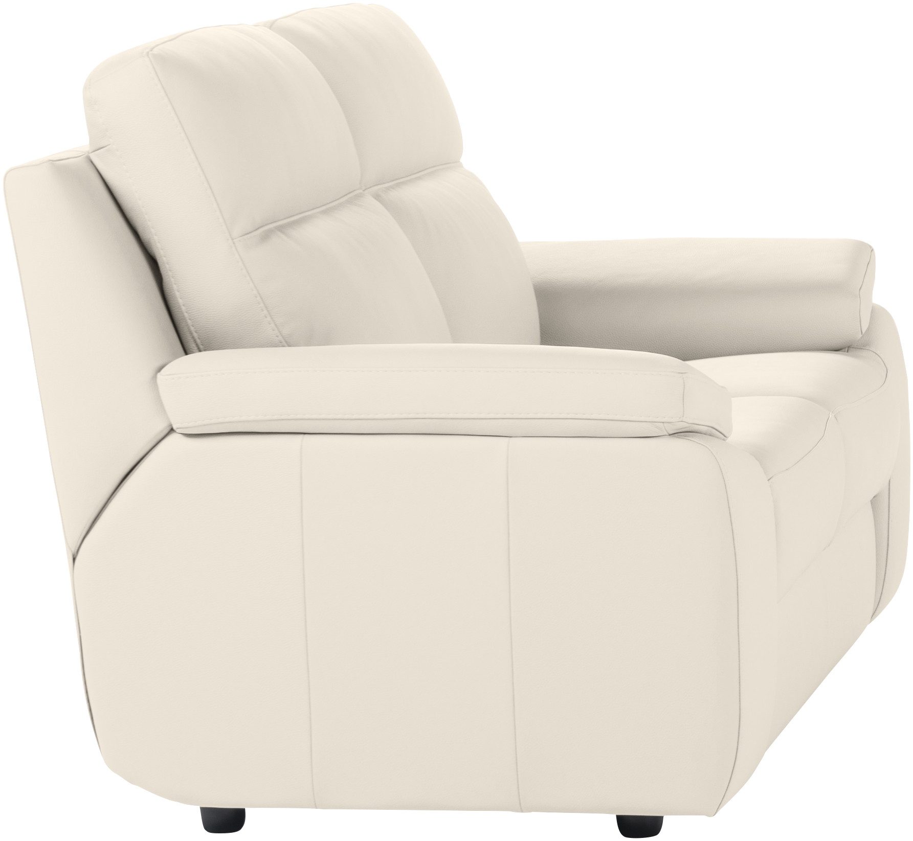 CALIA ITALIA 2-Sitzer Primo, toller Sitzkomfort, italienisches Designsofa, in Leder