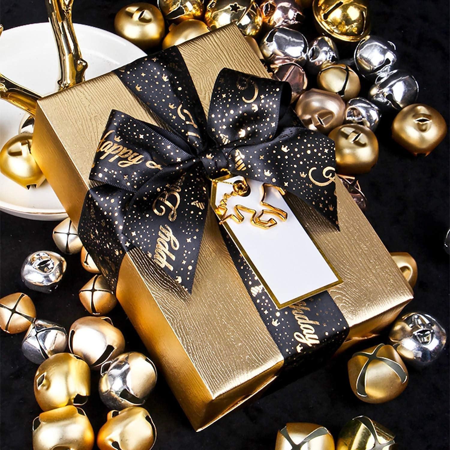 LuxusKollektion Geschenkpapier Geschenkpapierrolle Grundtextur 43cm 5m Geburtstag Hochzeit Gold