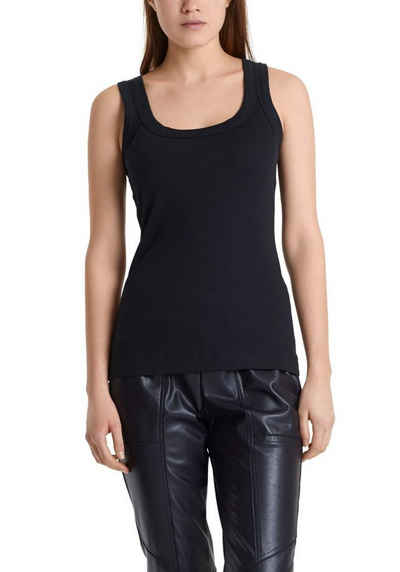 Marc Cain Tanktop "Collection Essential" Premium Damenmode Tanktop aus Feinripp