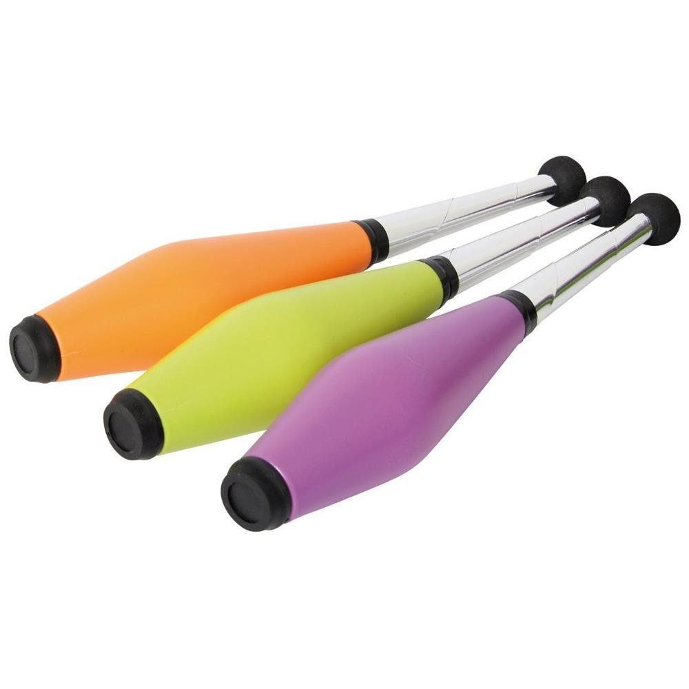 Bartl Spiel, Jonglierkeulen Junior, 3er Set Outdoor Spiel 32 cm