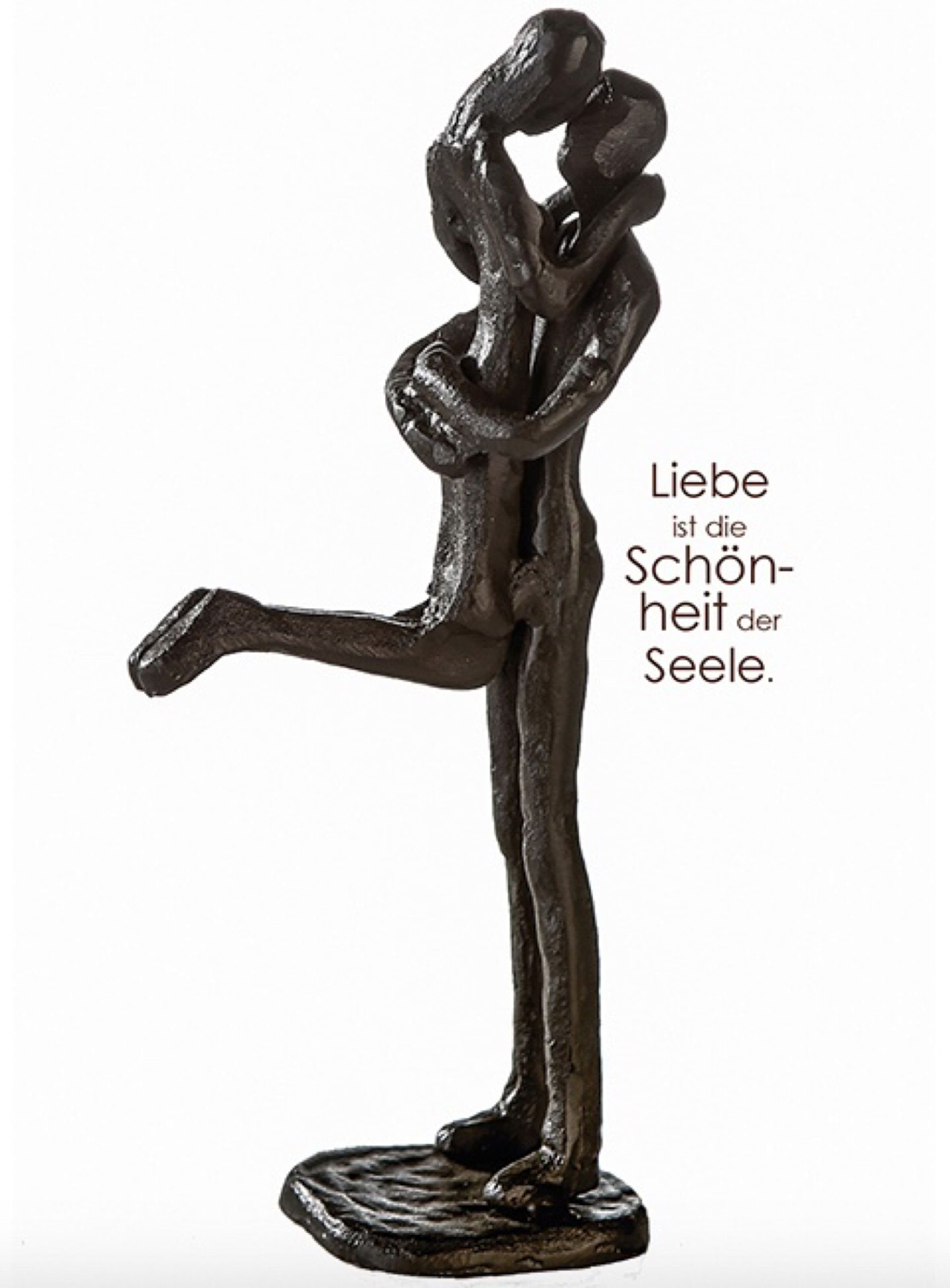 GILDE Dekofigur, Themen Figur, Skulptur mit Spruch und Weisheit