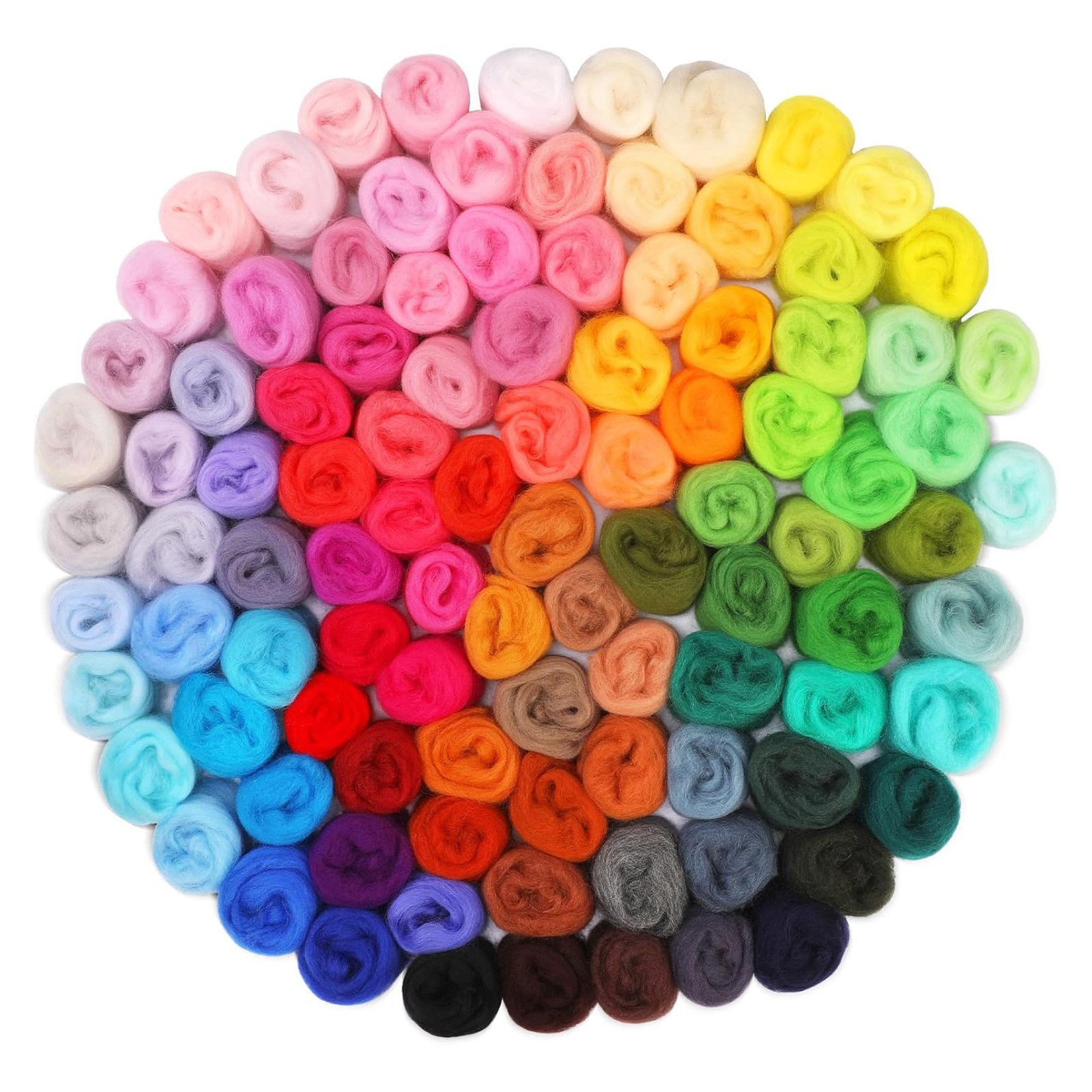 HAUSS SPOLE Kreativset Wollfilz Bastelset mit Mehrere Farben Wollfilz DIY W günstig online kaufen