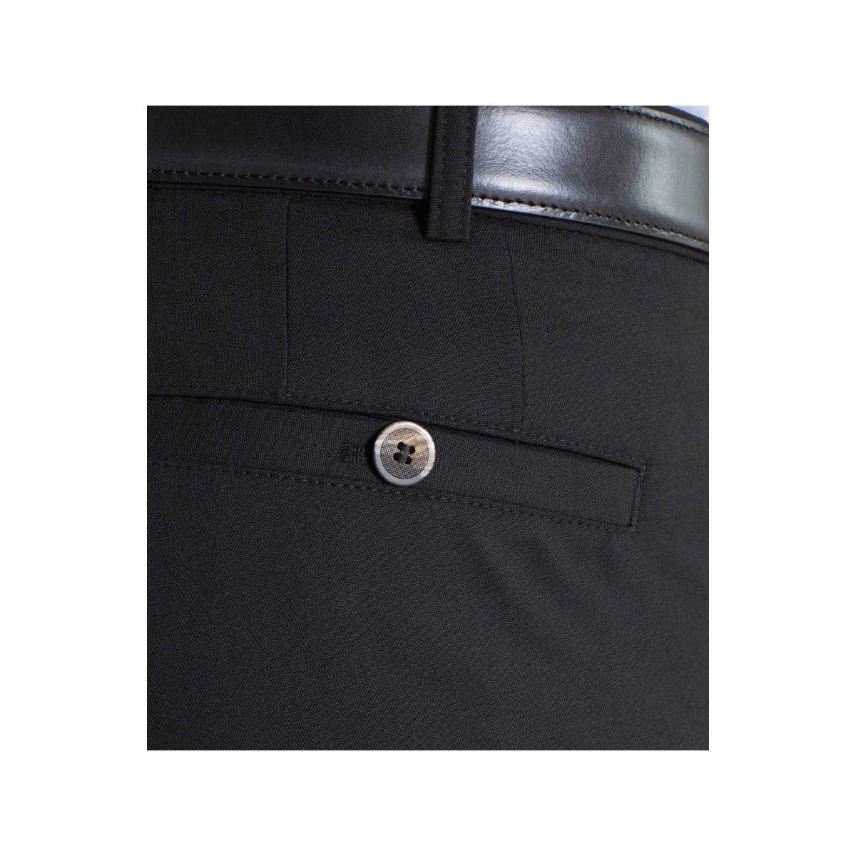 (1-tlg., Angabe) Modern MEYER Anzughose fit schwarz keine
