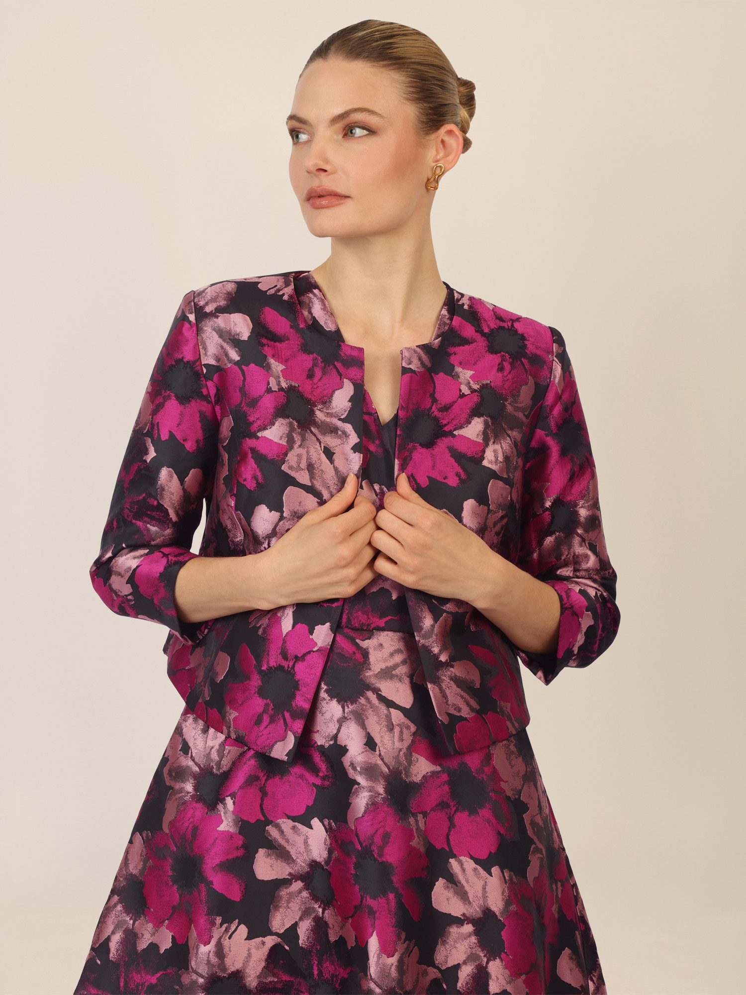 Apart Jackenblazer mit floralem Muster günstig online kaufen