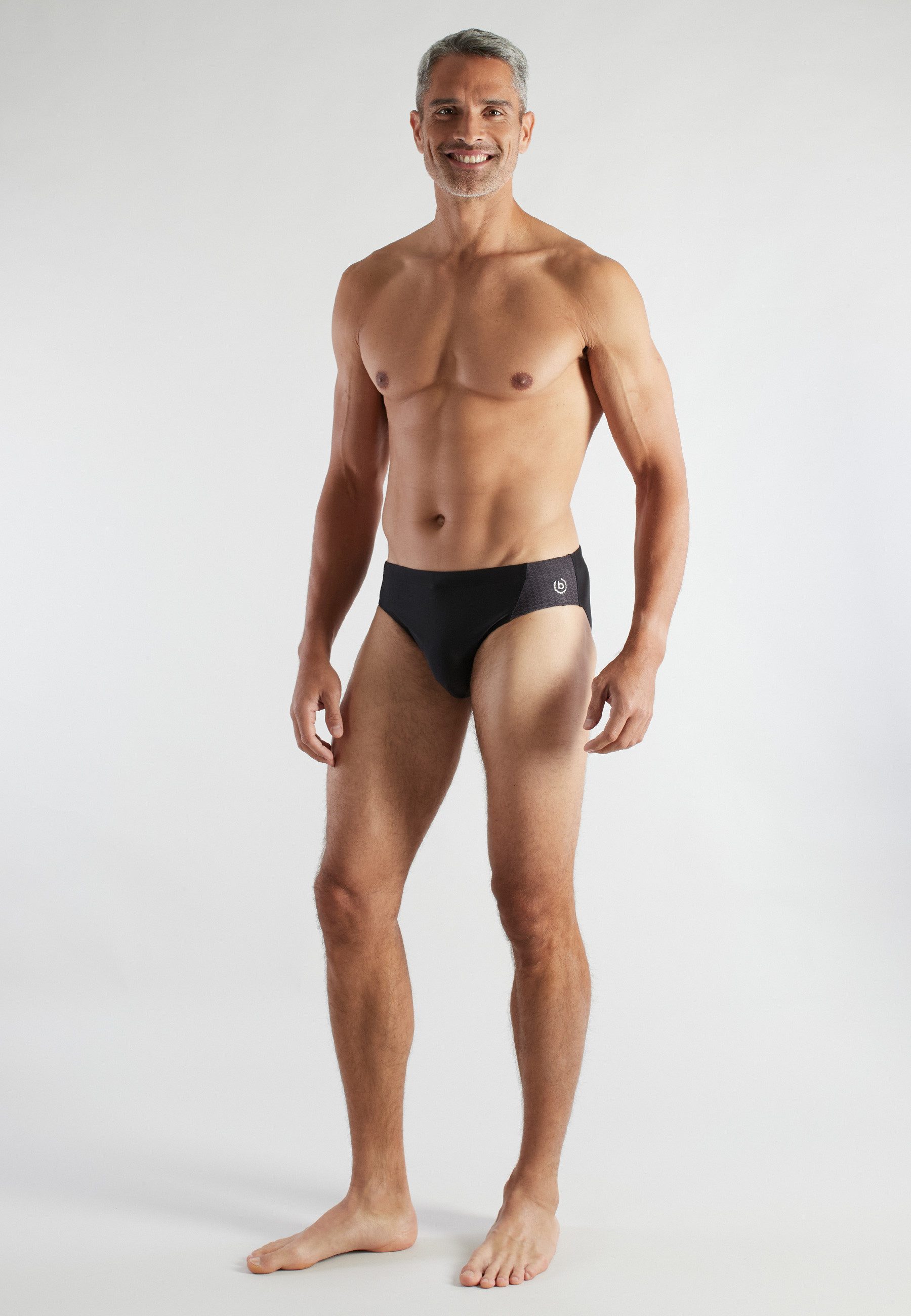 bugatti Badeslip elastisch, basic, mit Logo, bequem