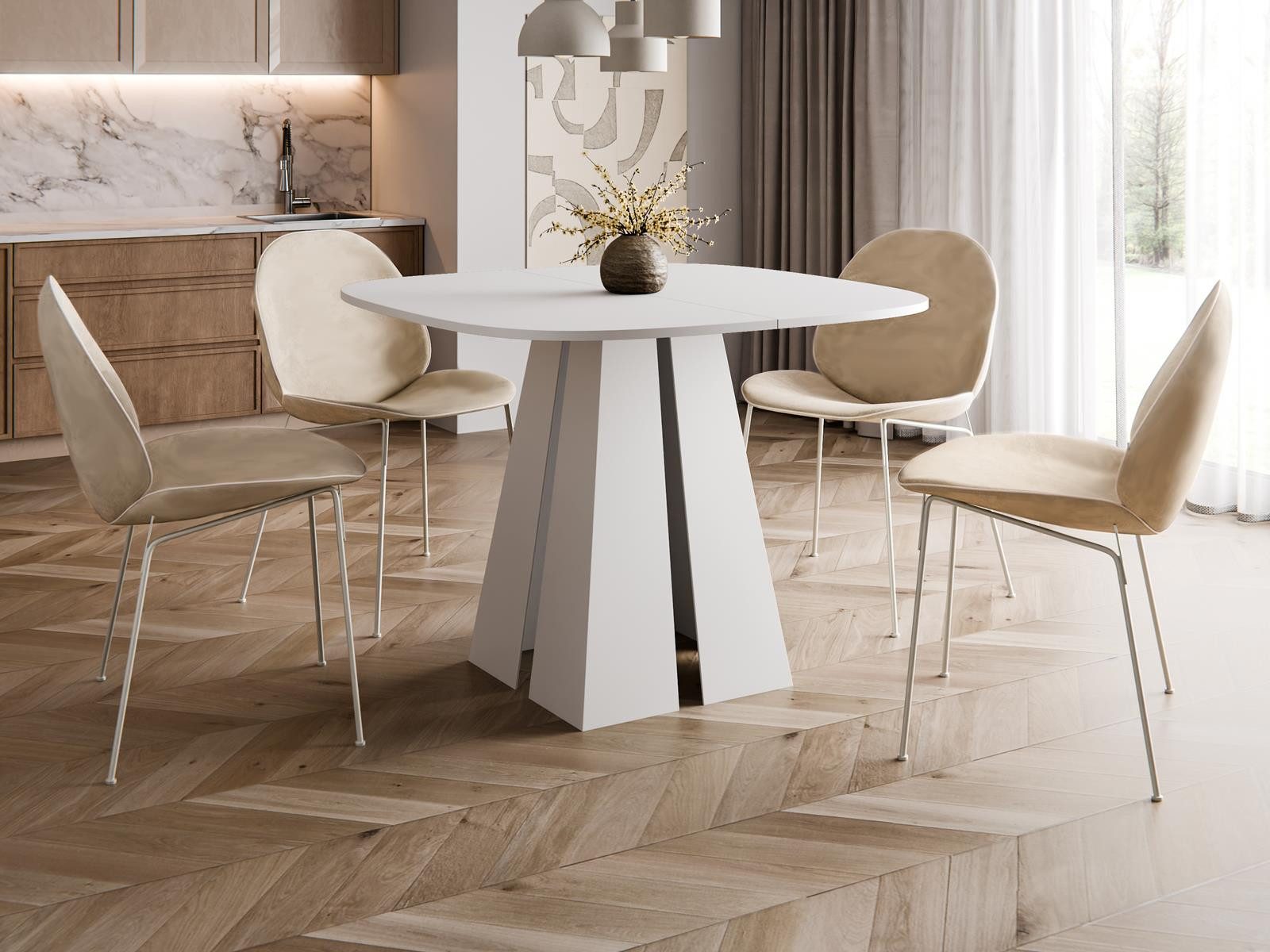 Compleo Esstisch Ø: 100cm oder 120 günstig online kaufen