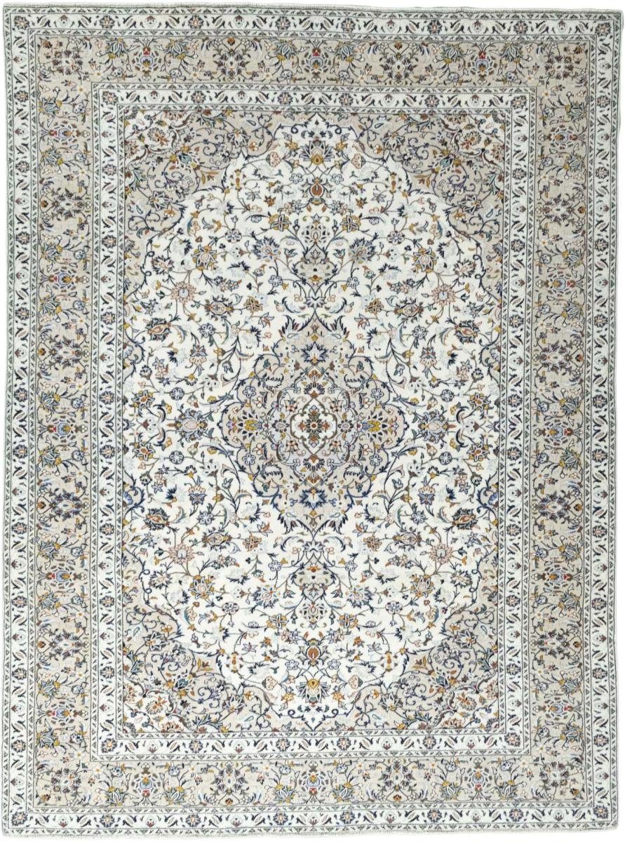 Orientteppich Keshan 249x336 Handgeknüpfter Orientteppich / Perserteppich, Nain Trading, rechteckig, Höhe: 12 mm