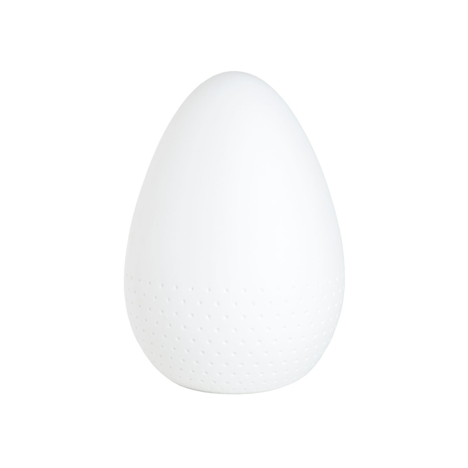 Räder Design Wanddekoobjekt Ostern Großes Porzellan-Ei mit Punkten