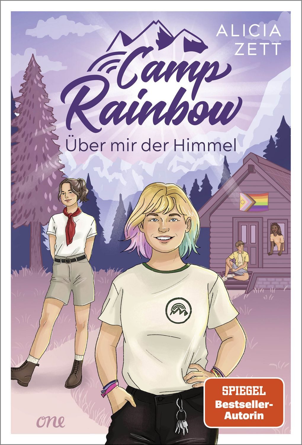 Jugendbuch Camp Rainbow - Über mir der Himmel Queere YA-Romance mit Sommercamp-Se Alicia Zett