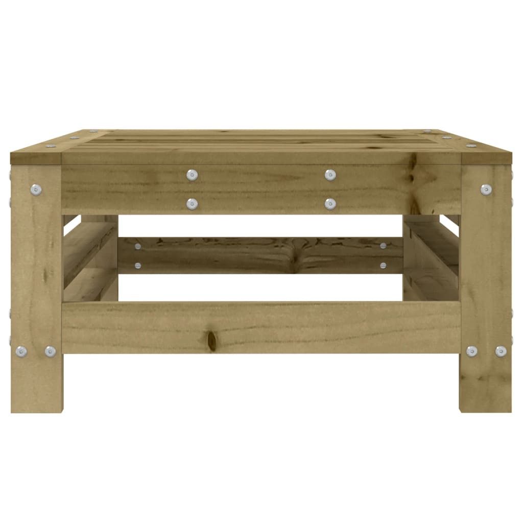 vidaXL Sofaelement Gartenhocker Kiefernholz Imprägniert (1 günstig online kaufen
