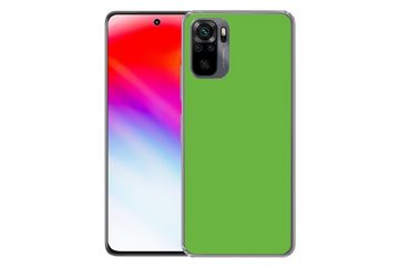 MuchoWow Handyhülle Grün - Farben - Natur, Phone Case, Handyhülle Xiaomi Redmi Note 10, Silikon, Schutzhülle