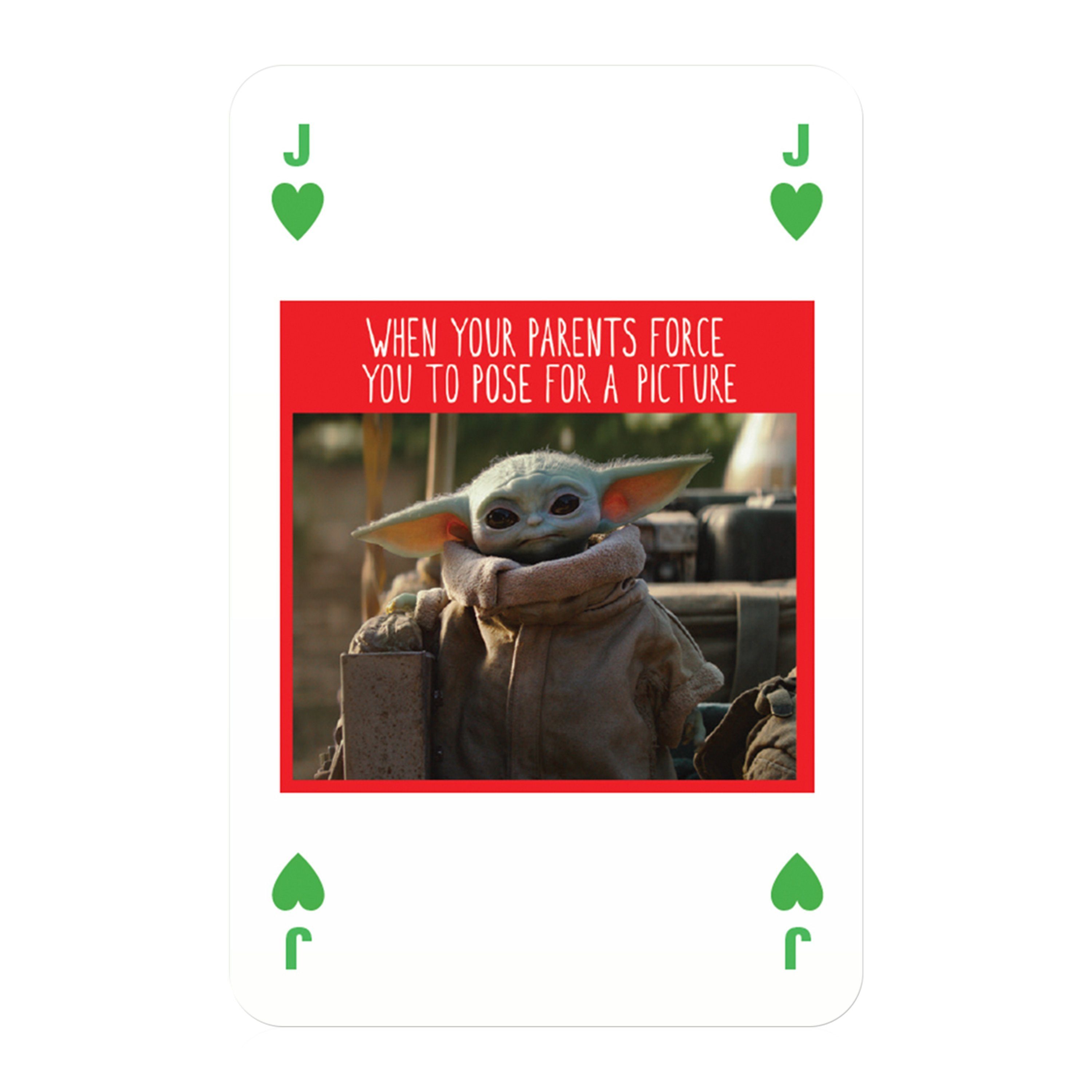 Mandalorian - Child«, 1 Kartenspiel Waddingtons Joker 2 »The Number Spielkarten Spiel, Star Wars Moves Winning inkl.
