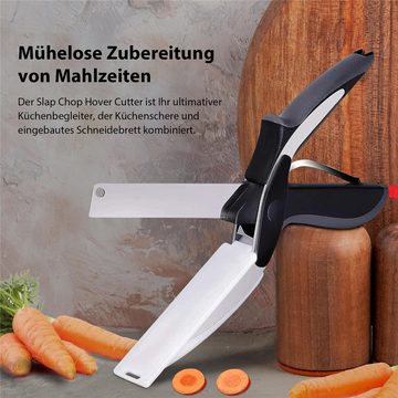 RefinedFlare Multikocher 2-in-1-Multifunktions-Küchenwerkzeug, Grill-Steak-Schneideschere