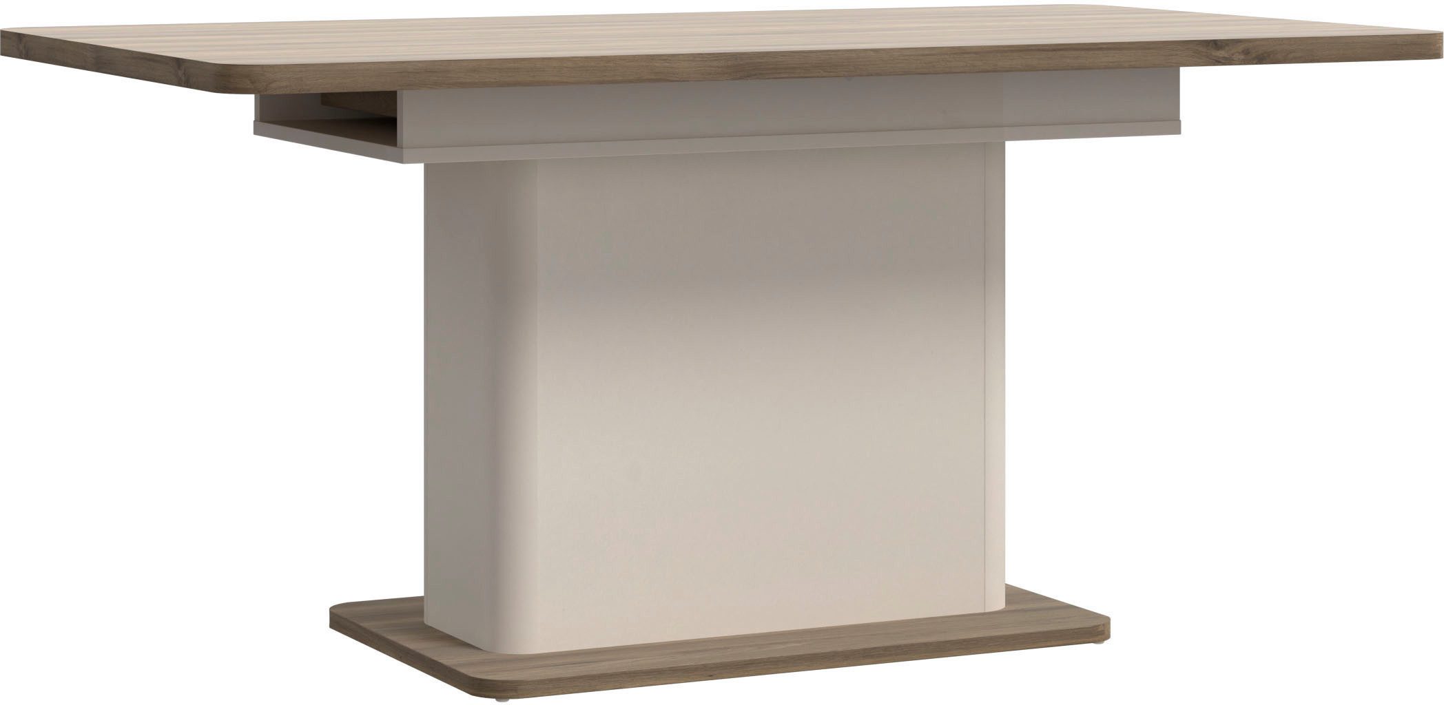 FORTE Esstisch Lacetti, Einfacher Auszug auf 2,00 mtr.