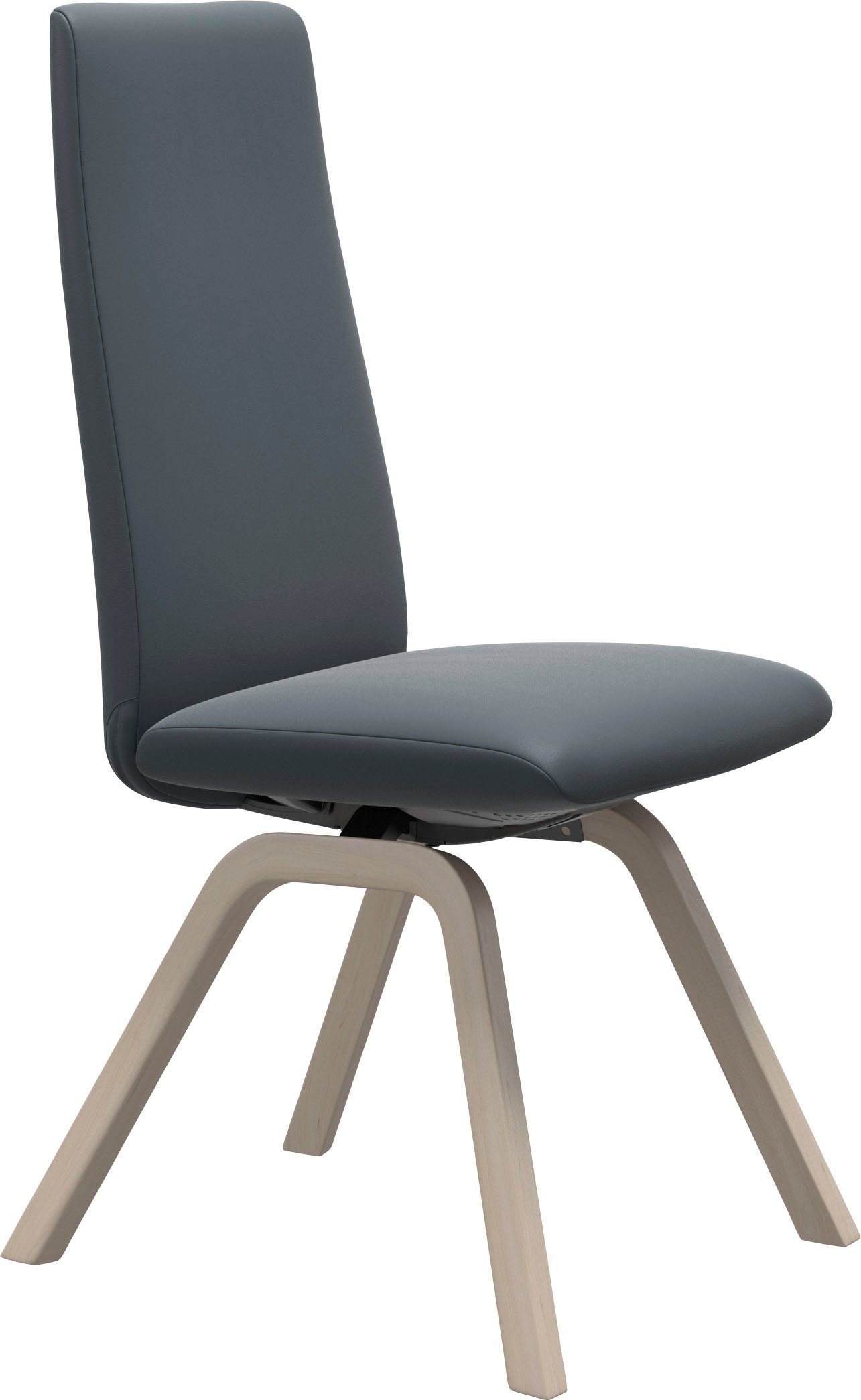 Stressless® Polsterstuhl Laurel, High Back, Größe M, mit schräggestellten Beinen in Eiche gekalkt
