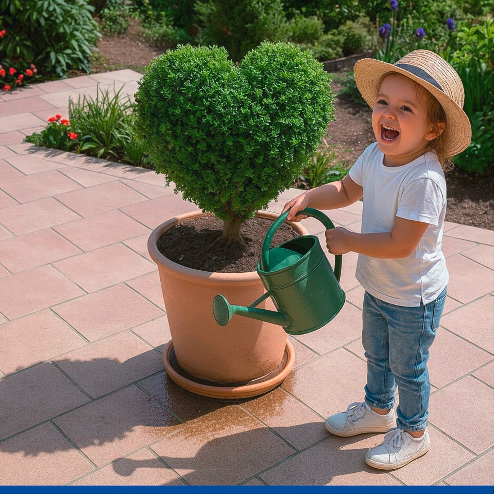 WENKO Schutzplane Profi, für Balkon und Garten, 145x145 cm