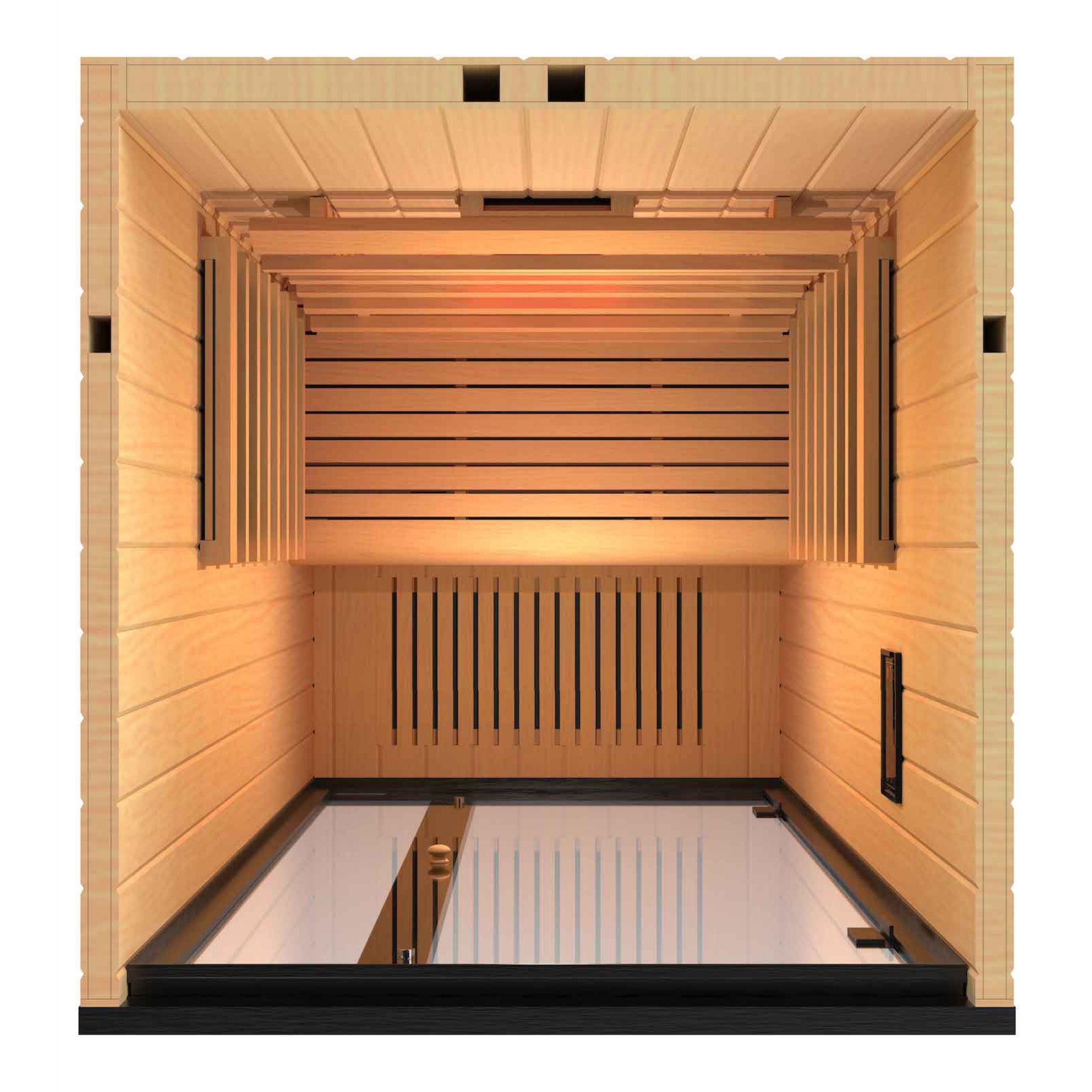 HARVIA Infrarotkabine Harvia Onni Infra Mini Element Infrarotkabine aus Abachi