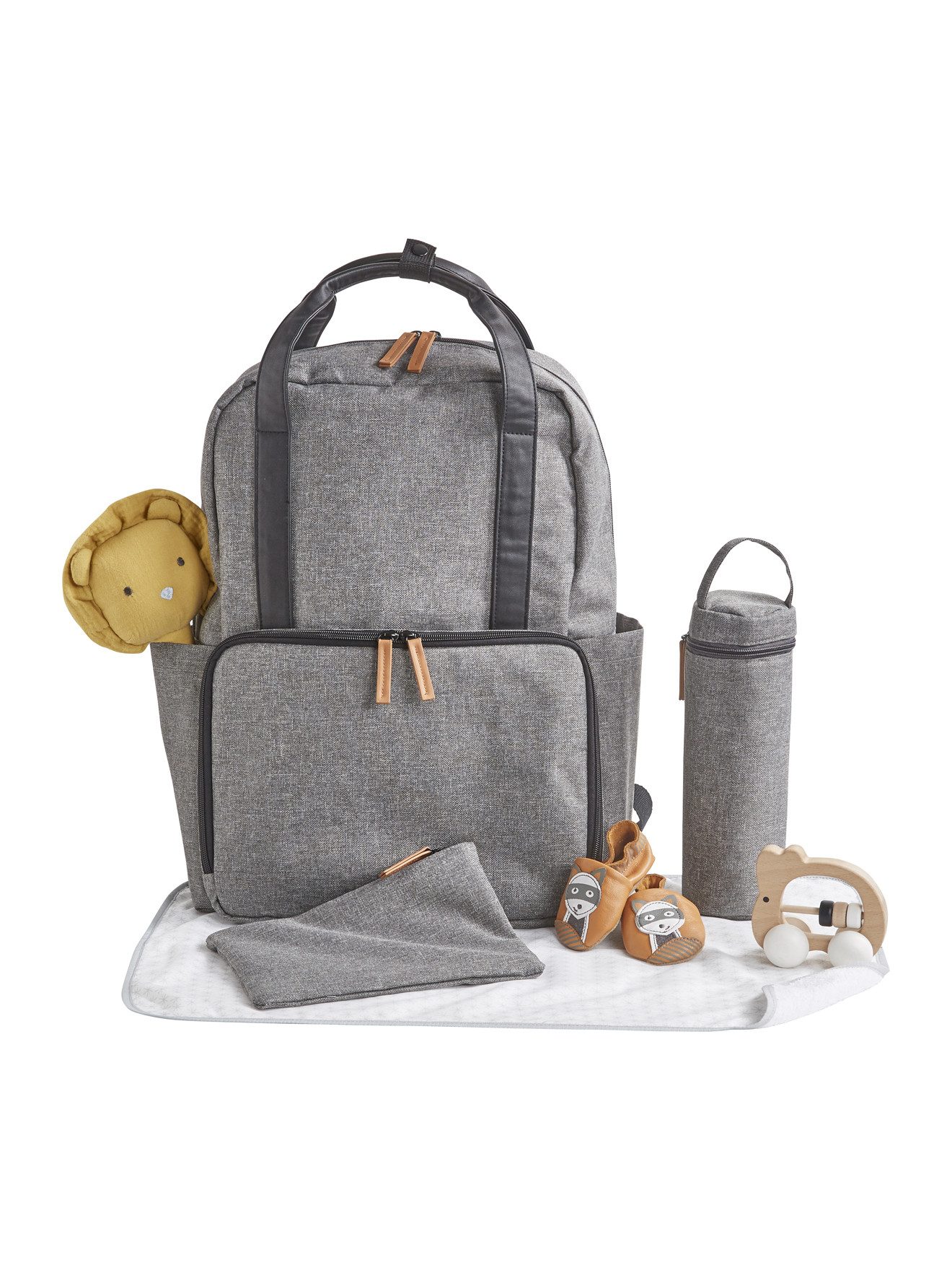 vertbaudet Wickelrucksack Wickelrucksack, Recycling-Polyester