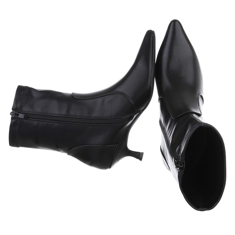 Ital-Design Elegante Stiefeletten mit spitzem Absatz günstig online kaufen