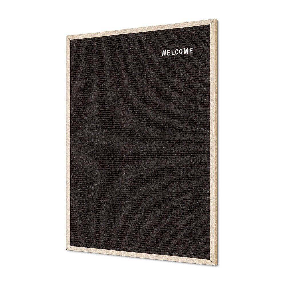 Showdown Displays Standregal Letterboard - 60x80cm - Holz - Hellbraun / Sch günstig online kaufen