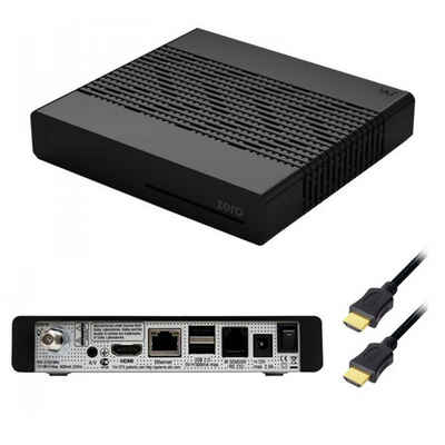 VU+ »ZERO Black Digital Sat Receiver mit 1x DVB-S2 Tuner SAT Linux FullHD« SAT-Receiver