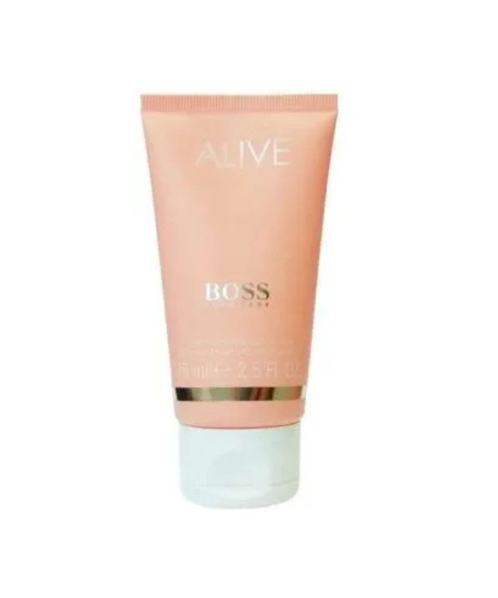 HUGO Körperlotion Hugo Boss BOSS ALIVE Körperlotion (75 ml) Packung, 1-tlg.